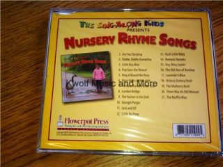 The Sing Along Kids Presents NURSERY RHYME SONGS New/Sealed (CD