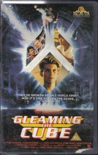 Gleaming The Cube Christian Slater Tony Hawk VHS PAL