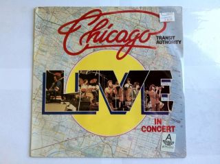 Chicago Transit Authority Live In Concert LP Happy Bird 90105 Sealed