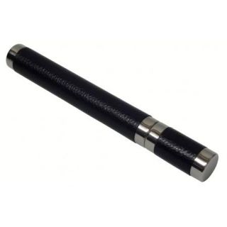Cigar Metal Tube Case for Holding and Safe Keeping Cigars Black