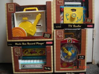  Price Record Player Teach Clock TV Radio Piano Retro Baby & Kids Toy