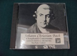 Classical Music CD Bach 4 Symphonies Concertantes MHS