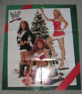 WWE Melina Christy Hemme Stacy Keibler Diva Poster WWF