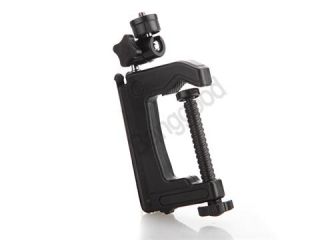 Mini Portable Swiveling C Clamp Tripod Stand for Camera Camcorder DSLR