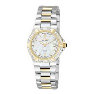 New Citizen Riva Analog Eco Drive Date MOP Dial Womens Wrist Watches