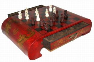 Collectible Chinese Antique Style Chess Game Set