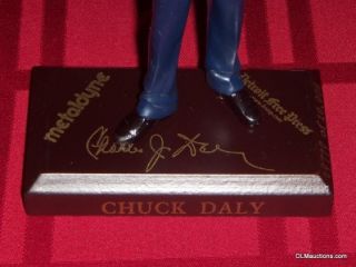 Chuck Daly Statue Detroit Pistons NBA Basketball Collectible w