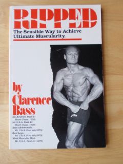  Diet Workout Exercise Muscle Book by Clarence Bass 0960971408