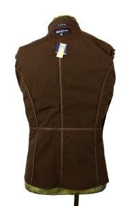 New Womens Chocolate Jones New York s s Jacket Blazer Military Stretch