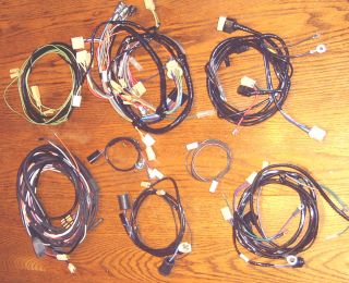  Wire Harness Kit 2 Door Station Wagon with Generator Wiring