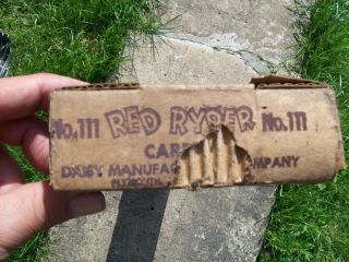  Red Ryder BB Gun Box Only Original 1930s 1940s