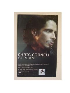 Chris Cornell Poster Audioslave Soundgarden Promo