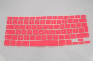 Housse Coque Crystal Azerty Clavier Protection Rose Pour MacBook Pro