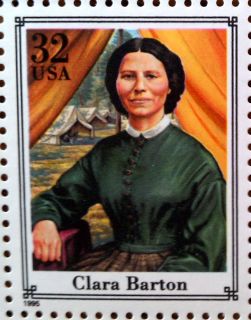  Clara Barton USPS Stamp Pin Civil War