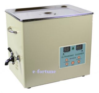 Industrial 5 5 Liters 450 w Ultrasonic Cleaner Lab Dental Cleaning w