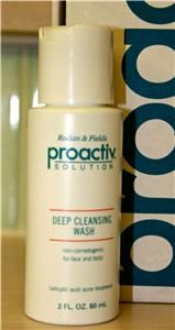 PROACTIV Acne Fighting 90 Day 5 Pc Kit + Deep Cleansing Wash Gift NIB