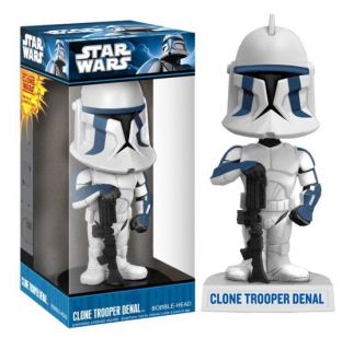 New Funko Star Wars Clone Trooper Denal Bobble Head Bobblehead Wacky