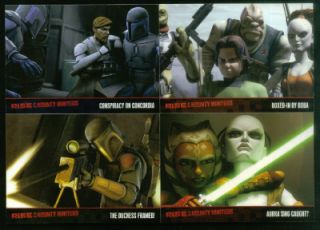 Star Wars The Clone Wars Series 2 Rise of The Bounty Hunters Complete
