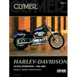 Clymer Repair Service Manual Harley Davidson XL XLH Sportster