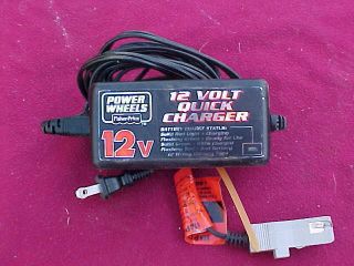 12 Volt Quick Charger Power Wheel Fisher Price 008011429
