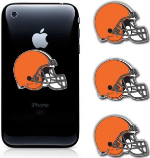Cleveland Browns Helmet NFL Football Cell Phone Decal Sticker