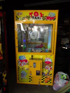 Toy Taxi Crane Claw Machine Crane Game Great Condition