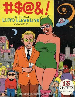 Clowes Daniel $ Official Lloyd Llewellyn Collection Cover Original Art