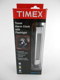 Timex Travel Alarm Clock with Flashlight T117B