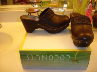 Coconuts Matisse Leather Clog Shoe Heel Sexy 7 $79 00