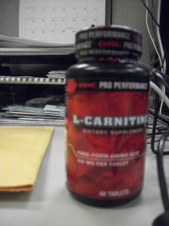  GNC New SEALED L Carnitine 60 Caplets