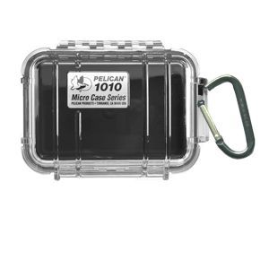 Pelican 1010 Micro Case Black with Clear Lid 1010 025 100