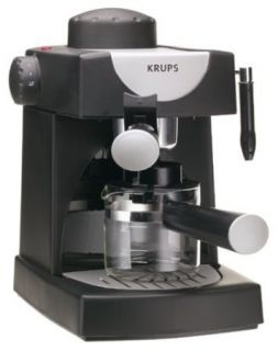  Cup Coffee Maker Espresso Machine Silver Black w Manual