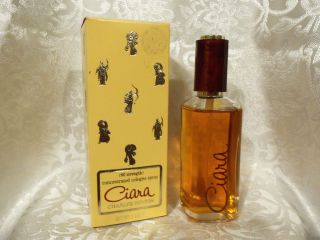 VINTAGE CIARA by CHARLES REVSON CONCENTRATED COLOGNE SPRAY NOS 2 1 8