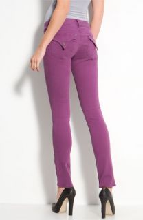 Hudson Jeans Skinny Stretch Jeans (Purple Wash)