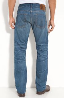 True Religion Brand Jeans Bobby Snake Eyes Straight Leg Jeans (Gunned Down Wash)