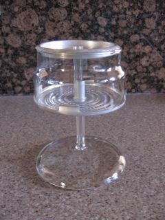  Pyrex Coffee Pot 7756 B Part Glass Basket Stem for 6 Cup Pot