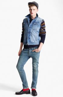 Topman Vest, Sweater & Skinny Jeans