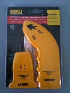 Sperry CS550a Automatic Circuit Breaker Finder   Brand New & Sealed in