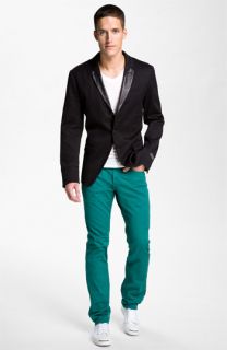 DIESEL® Blazer, T Shirt & J Brand Twill Pants