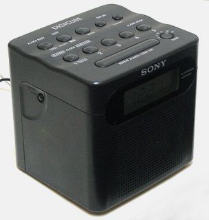 Sony ICF C103 Digicube Alarm Clock Digital Radio Perfect