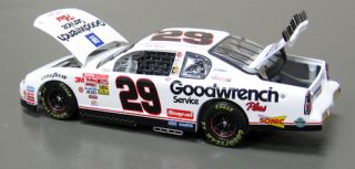  is for white nascar 29 kevin harvick 2001 monte carlo diecast model