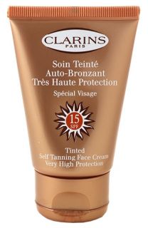 Clarins Tinted Self Tanning Face Cream SPF 15