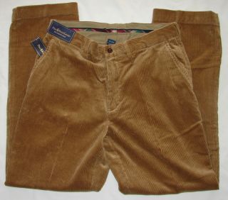 Polo Ralph Lauren Corduroy Preston Relaxed Straight Leg Pants Cotton