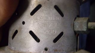Vintage 1948 Nickel Plated Coleman Lantern Model 220D
