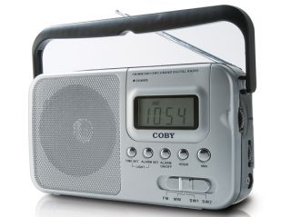 New Coby CX39 Portable Am FM SW1 2 Shortwave Radio with Digital