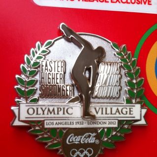London 2012 Olympic Village Exclusive Coca Cola Pin