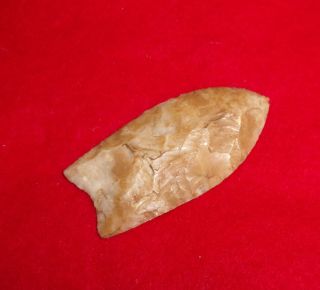 Clovis Arrowheads Artifact Repro Flint Arrowhead