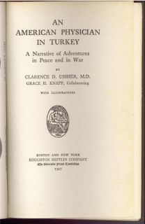Edition 1915 American Physician Armenian Genocide Armenia Armenians