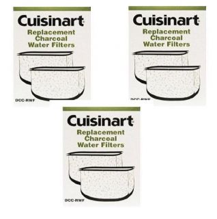  Packages 6 Filters Cuisinart Coffee Maker DCC RWF Water Filters