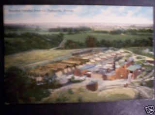 1910s Postcard Mason Brick Plant Coffeyville Kansas KS